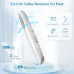 Professional Electric Foot File | [Welcome Offer] Rechargeable Callus Remover